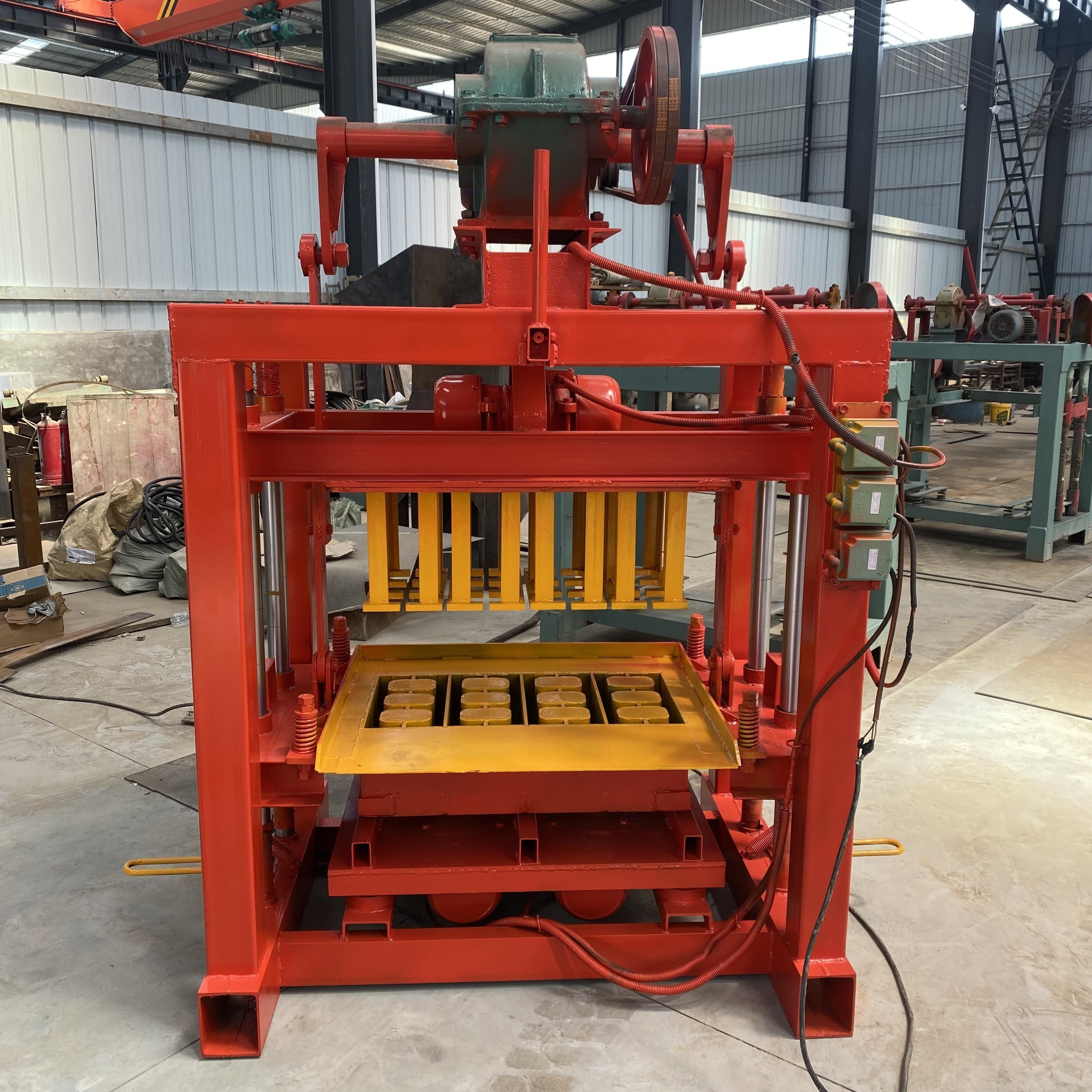 block making machine glass fibre gmt brick pallets semi automatic brick making machine paving road bl