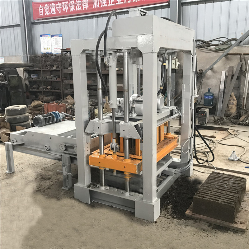 BLK4-40 full automatic concrete brick making machinery interlocking paving block making machine