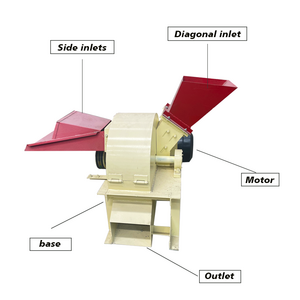 high efficient diesel engine mobile wood chipper ce approved tractor mounted 8 inch wood chipper