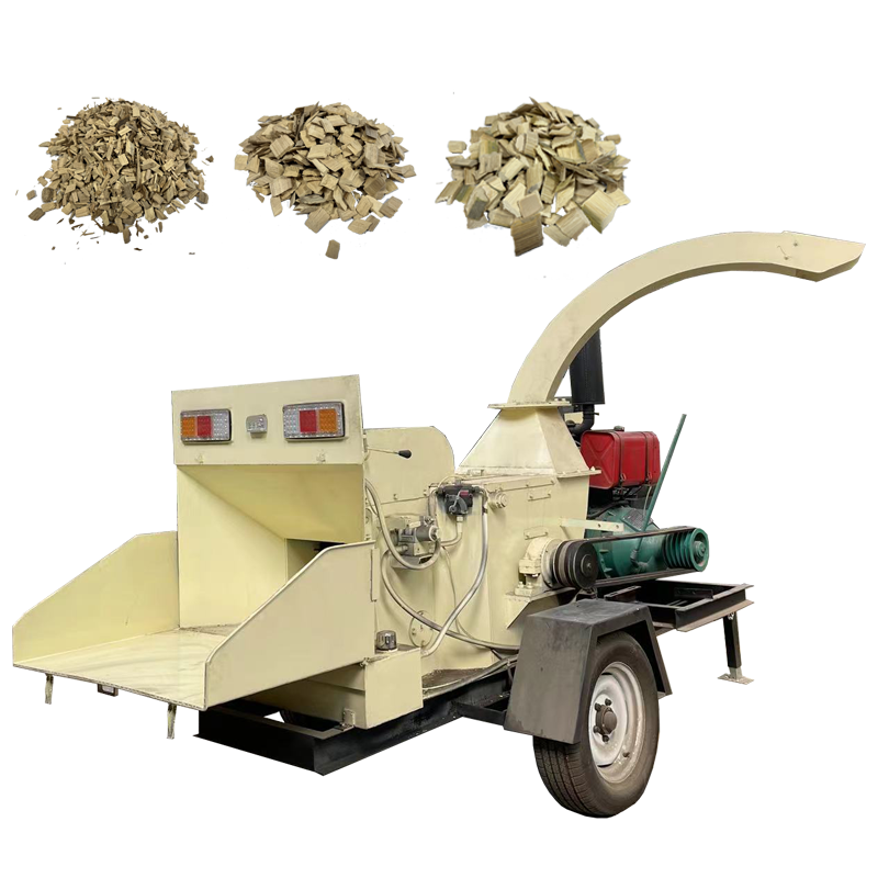 CE Large Tree Branch Drum Wood Chipper Machine New Hydraulic Electric Diesel HP Shredder PTO Blades Hammer Mill Crusher