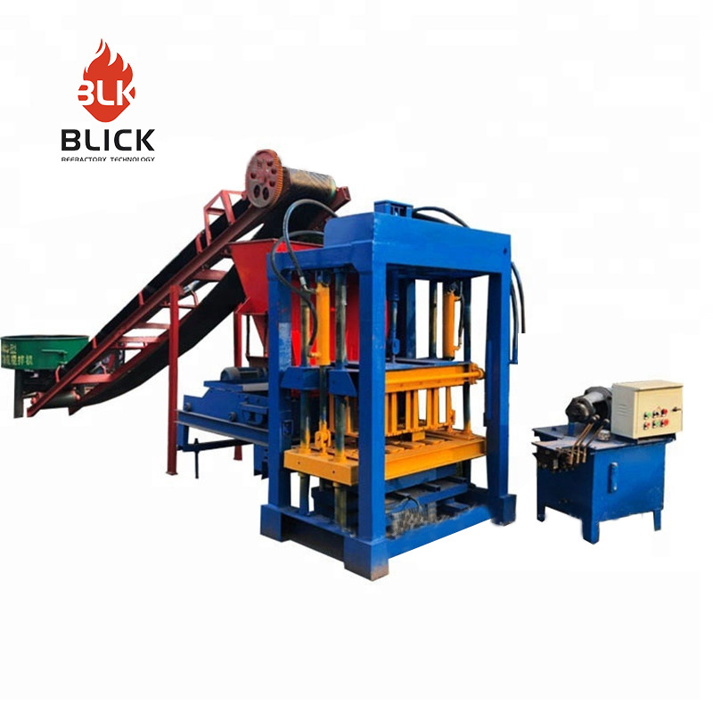 BLK4-40 full automatic concrete brick making machinery interlocking paving block making machine