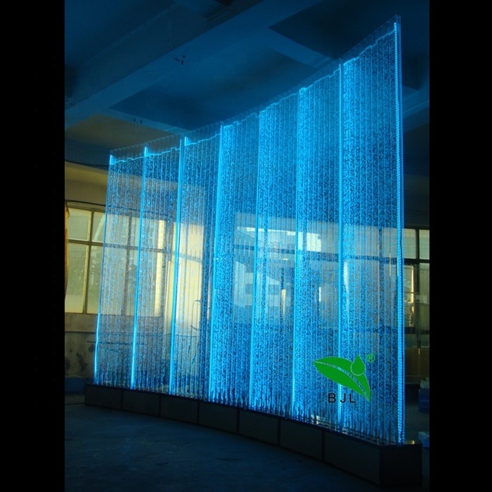 Modern Decorative LED Acrylic Water Bubble Wall Screens & Room Dividers