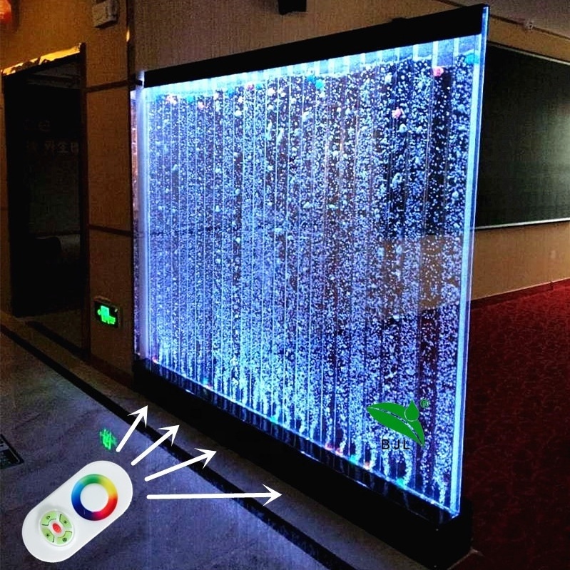 Modern Decorative LED Acrylic Water Bubble Wall Screens & Room Dividers