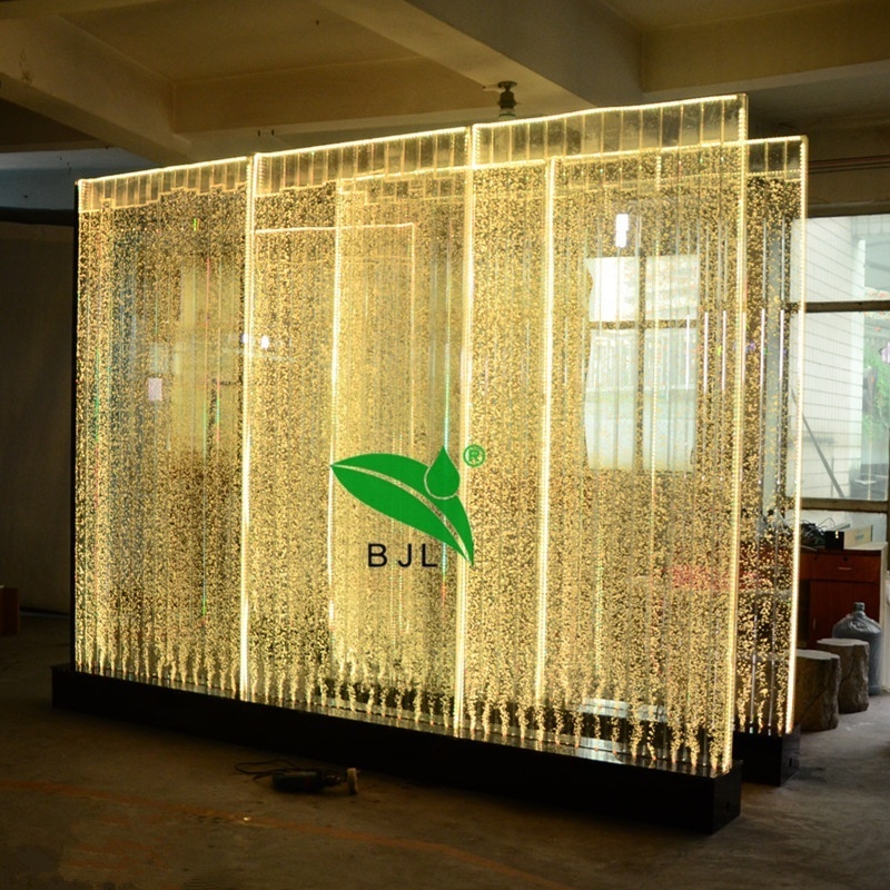 Modern Decorative LED Acrylic Water Bubble Wall Screens & Room Dividers