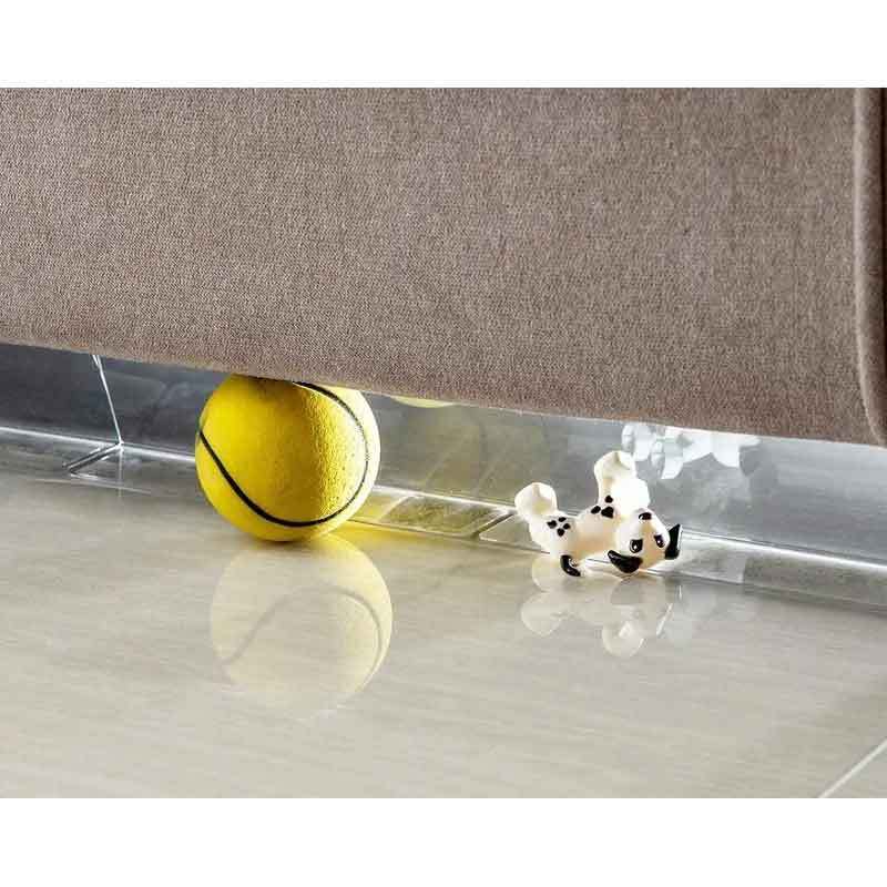 Toy Blockers Under Furniture Gap Bum-per Under Couch Blocker Furniture Stop Things from Going Under Couch Clear Toy Blockers