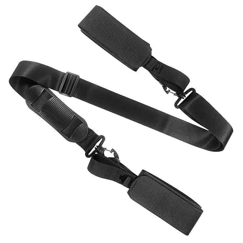 Ski Strap and Pole Carrier Skiing Accessory Gear Holder Pole Carrier Portable Thick Sled Harness Custom Ski Strap