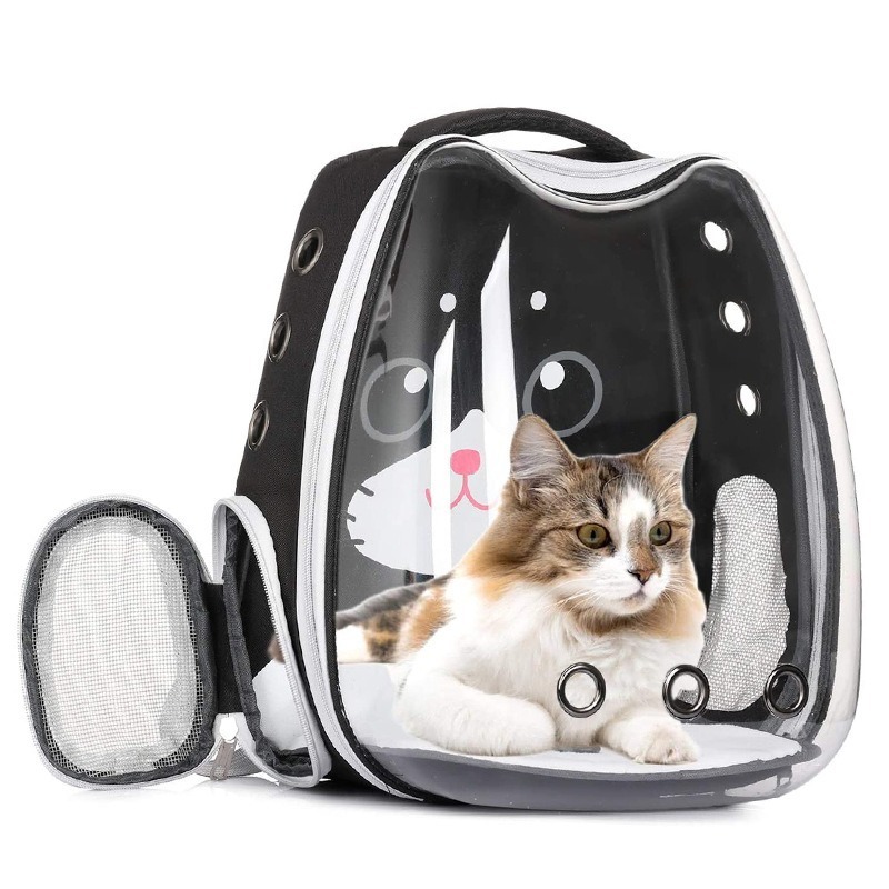 Bag Dog Backpack Pet Bubble Backpack Small Cats Puppies Dogs Bunny Airline-Approved Ventilate Transparent Cat Backpack Carriers