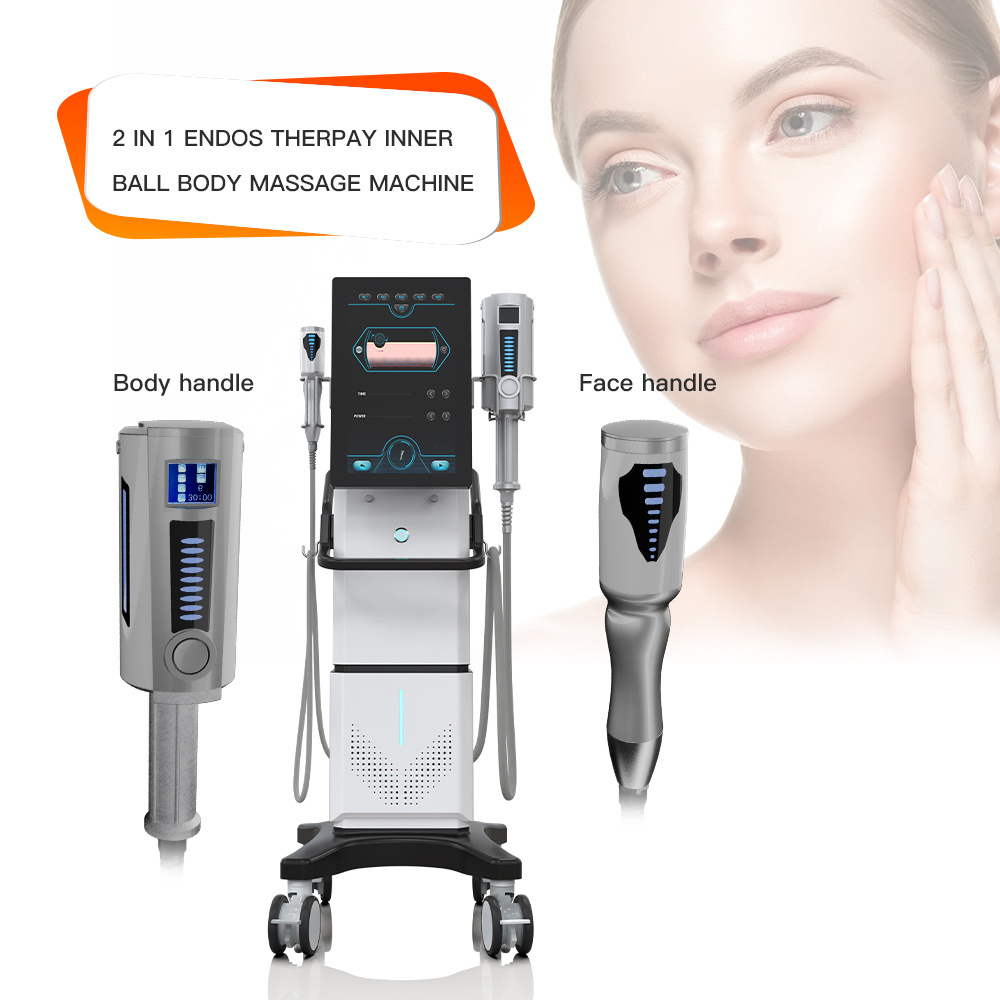 8d Deep Vacuum Inner Ball Endos Roller Pressotherapy Lymphatic Drainage Machine Face Lifting Body Slimming Massage Machine