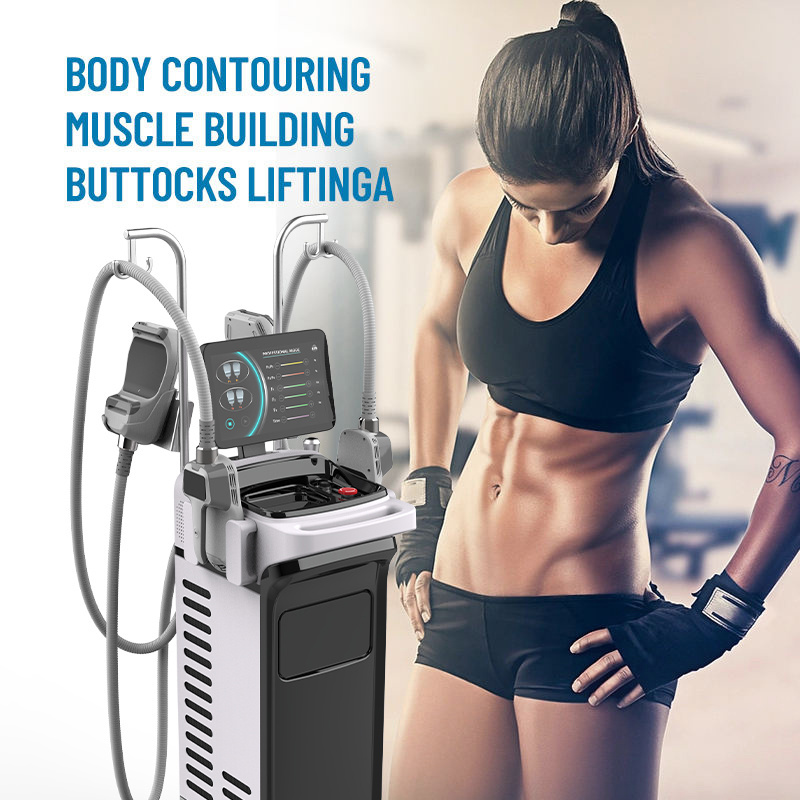 2024 Factory Price Ems Machine Ems Body Sculpting Machine 4 Handle Cellulite Removal Machine