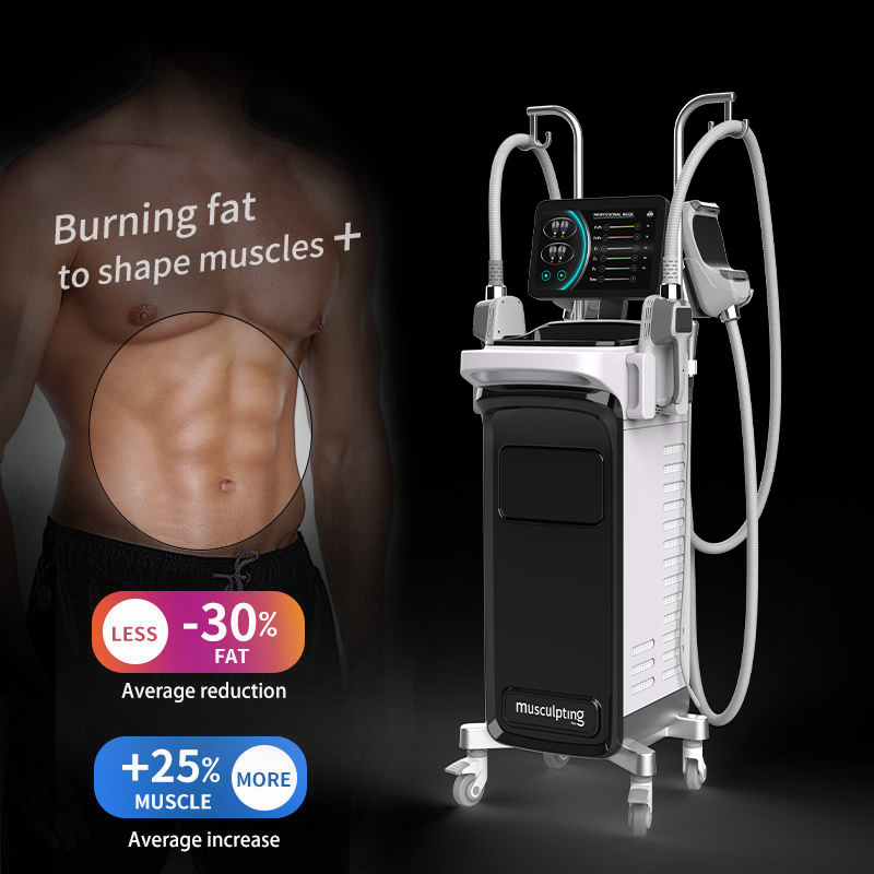 2024 Factory Price Ems Machine Ems Body Sculpting Machine 4 Handle Cellulite Removal Machine