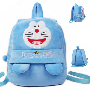 Mini waterproof animal backpack kids custom pvc Cute cartoon Doraemon