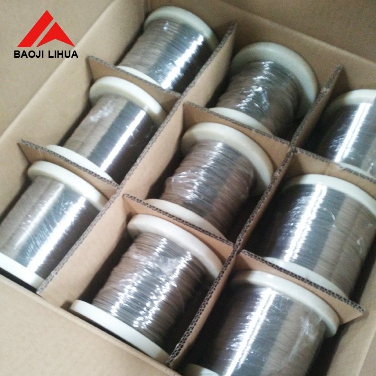 Nickel titanium alloy super elastic and shape memory nitinol wire ASTM F2063 for medical  price per kg