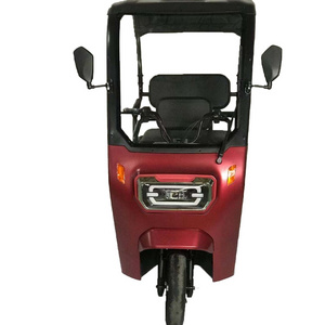 New 3 Wheels Elderly E-Trike Bicycle Bike Pedicab 48V 1000W Golf Electric Tricycle Three Wheel Scooter With Roof