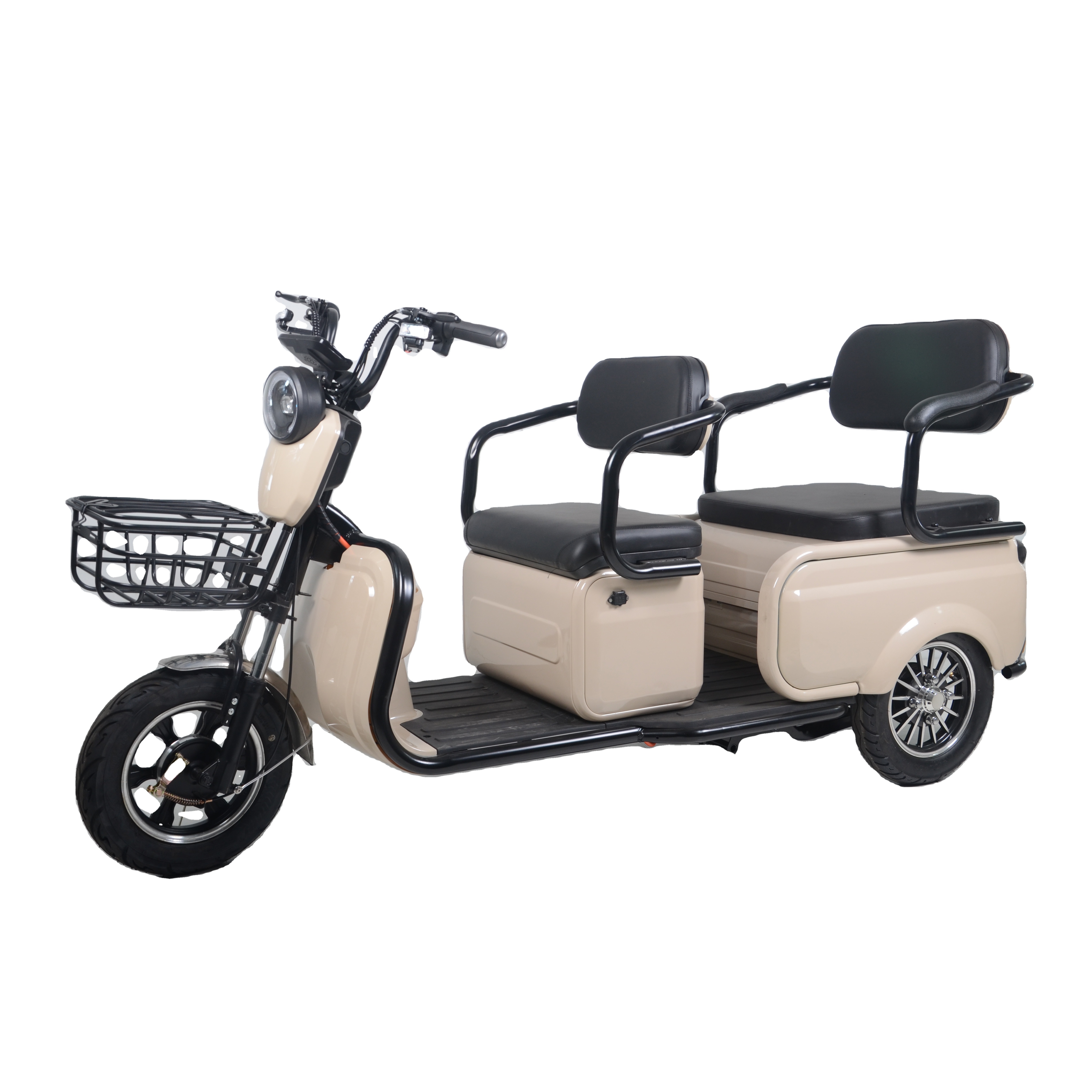 Fat Tires 60V20A New Electric Three Wheel Electric Tricycle 3 Wheeler Tuk Tuk for Passenger