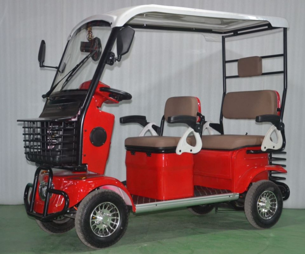 60V 1000W Electric Golf Cart Family Electric Tricycle 4 Wheel Electric Scooter