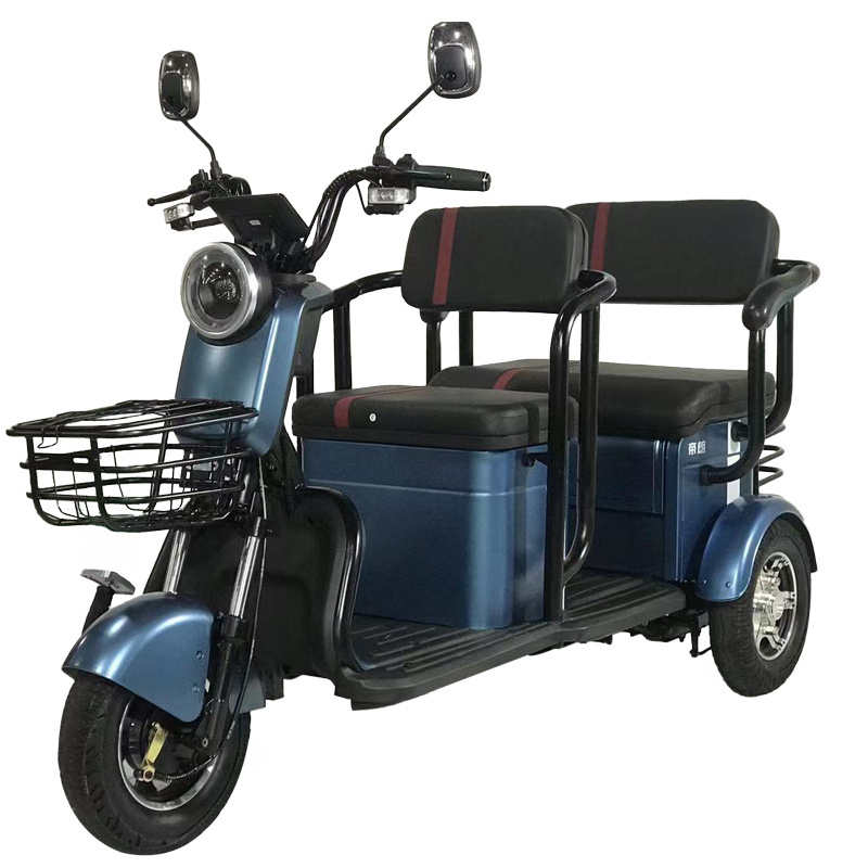 Factory price 600w 60v Electric Tricycle household three Wheels Electric Tricycle scooter for adult