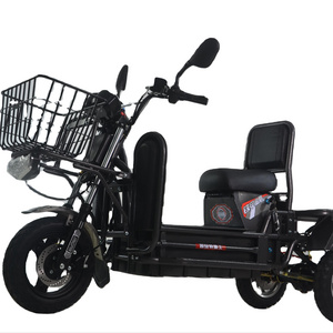 Wholesaler Adults 1200W 72V 3 Wheel Cargo Electric Scooter Chinese Electric Tricycle with Rear Cargo Pallet