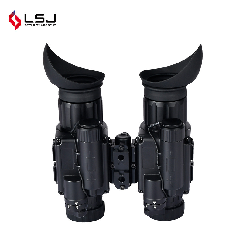 LSJ Custom Waterproof Gen3 White 43mm Night Vision Goggles with Image Intensifier Tube P43 Green Phosphor Scopes & Accessories