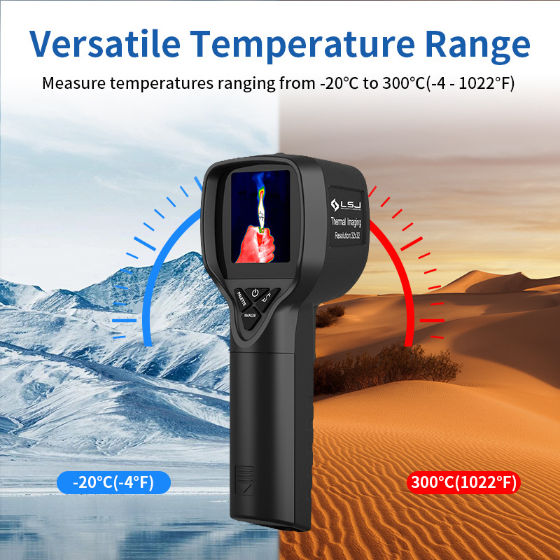 1024px Industrial Handheld Thermal Imaging Camera with 8hr Battery, 2.4