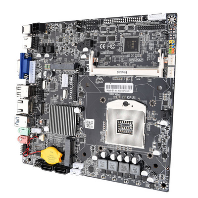 Mini ITX HM65 8*USB 2.0 Motherboard With M-SATA intel hm65 mainboard pga989 hm65 motherboard