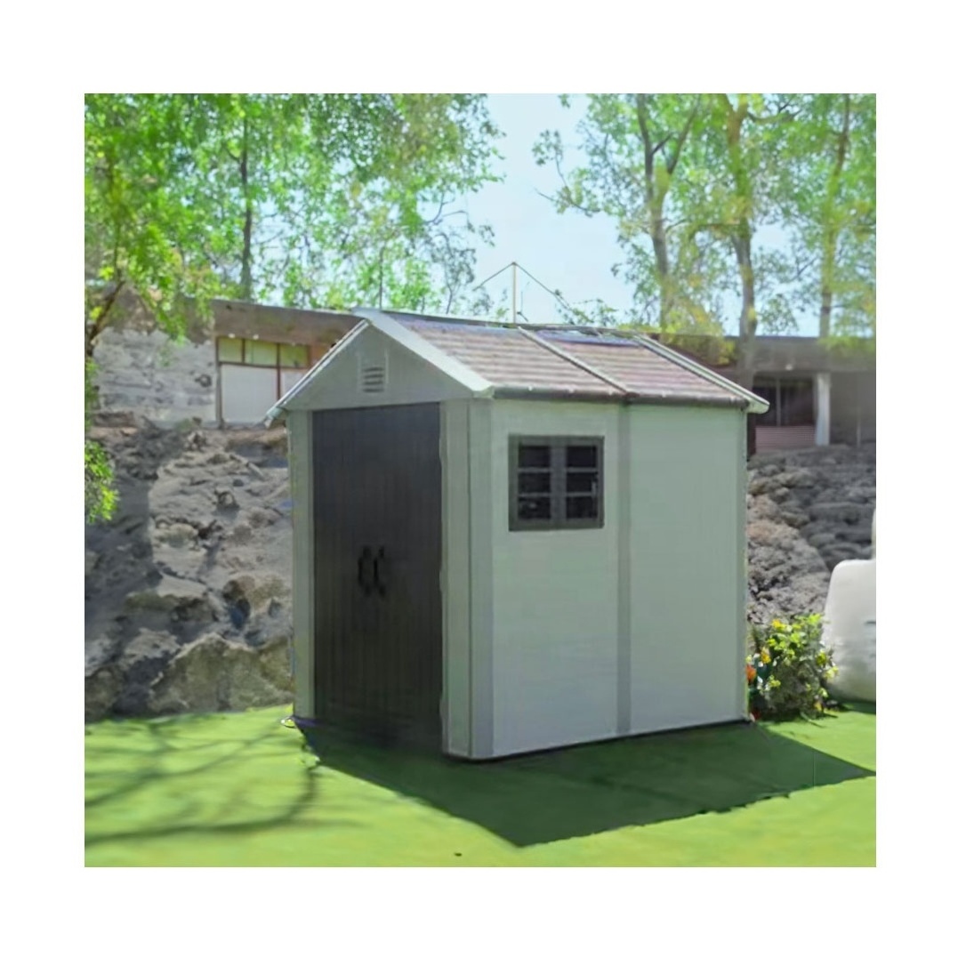 Custom Pp Outdoor Storage High Quality Plastic Shed Carport Garden Storage Shed