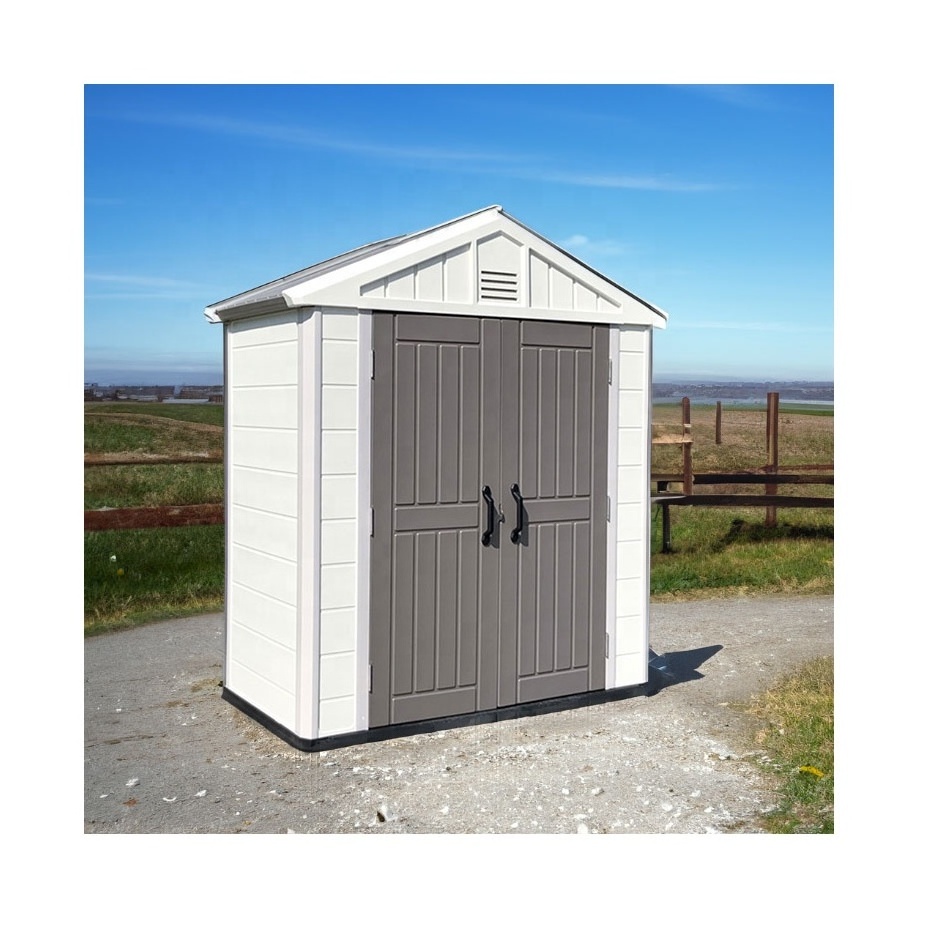 Custom Pp Outdoor Storage High Quality Plastic Shed Carport Garden Storage Shed