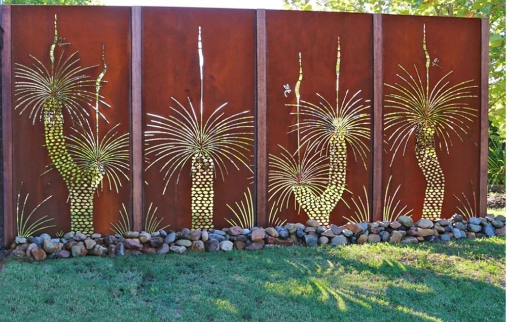 Custom Privacy Panels Garden Exterior Fence Decoration Lattice Panels