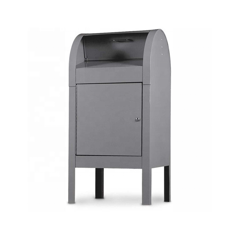 Custom Outdoor Cortne Steel Parcel Mail Box Arcel Drop Box For Mail And Parcel