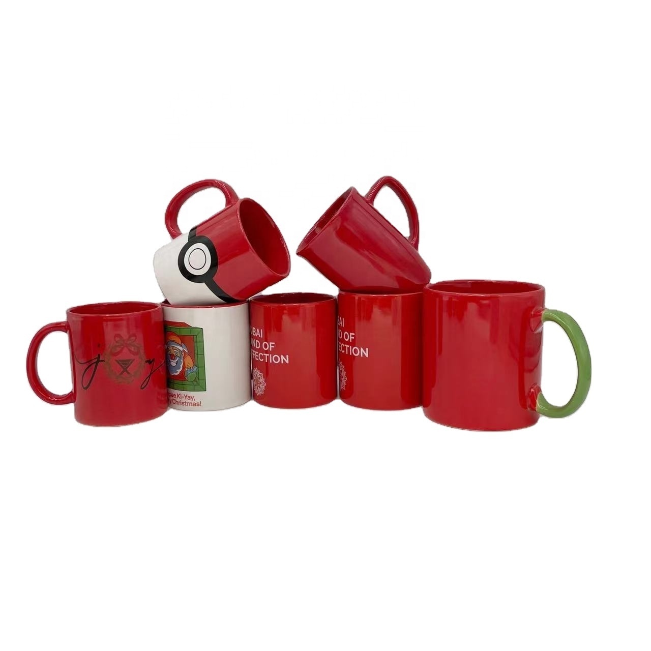 Manufacturer Wholesaler Top Sellers Custom Logo Matte Color Mugs Red Mug All Colors customization Ceramic Coffee Mugs