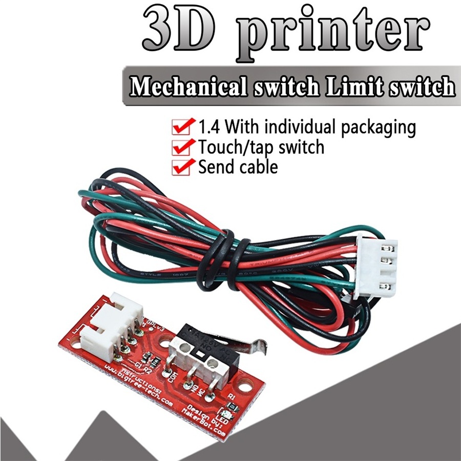 Endstop Switch for  End stop Limit Switch+ Cable High Quality Mechanical Endstop for 3D Printer RAMPS 1.4