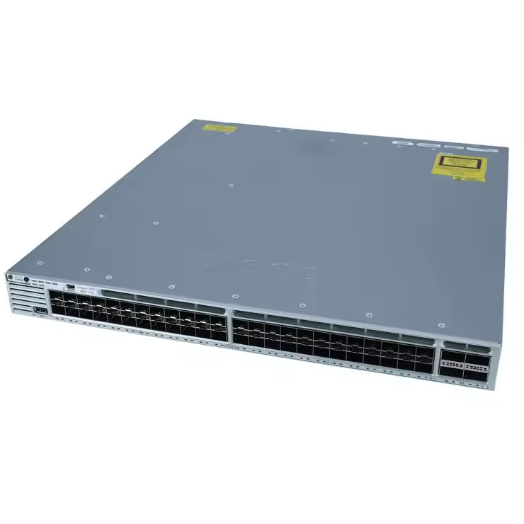 Original New 3850 Series switches WS-C3850-48XS-S 48 port 10G SFP+ optical fiber  Network Switch