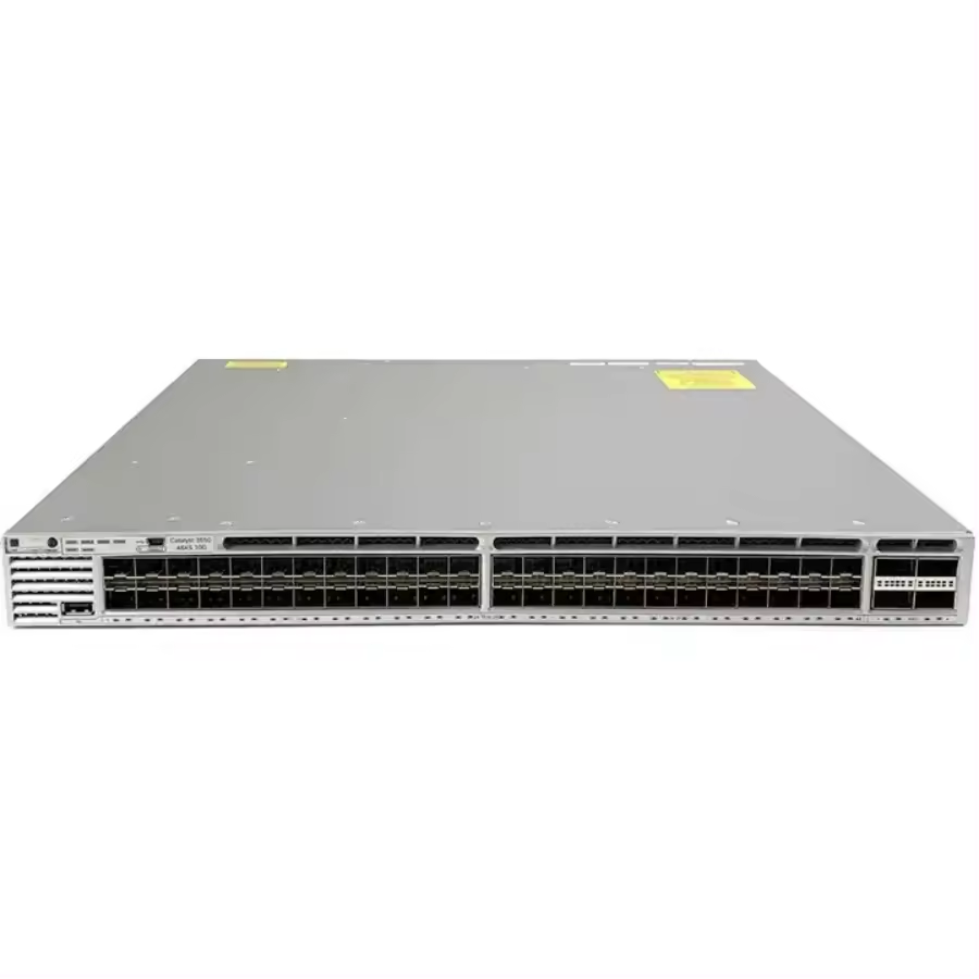 Original New 3850 Series switches WS-C3850-48XS-S 48 port 10G SFP+ optical fiber  Network Switch