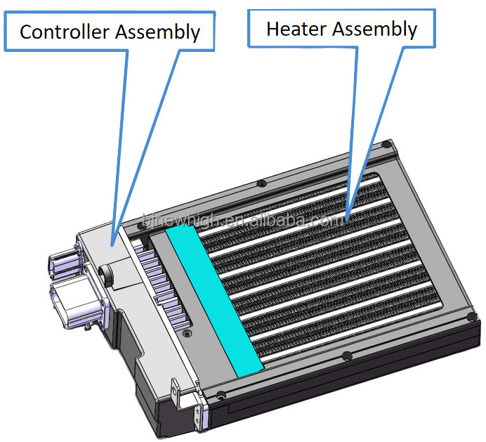 NF 3.5kw ptc air heater ptc heater element positive temperature coefficient ptc heater for ev cars