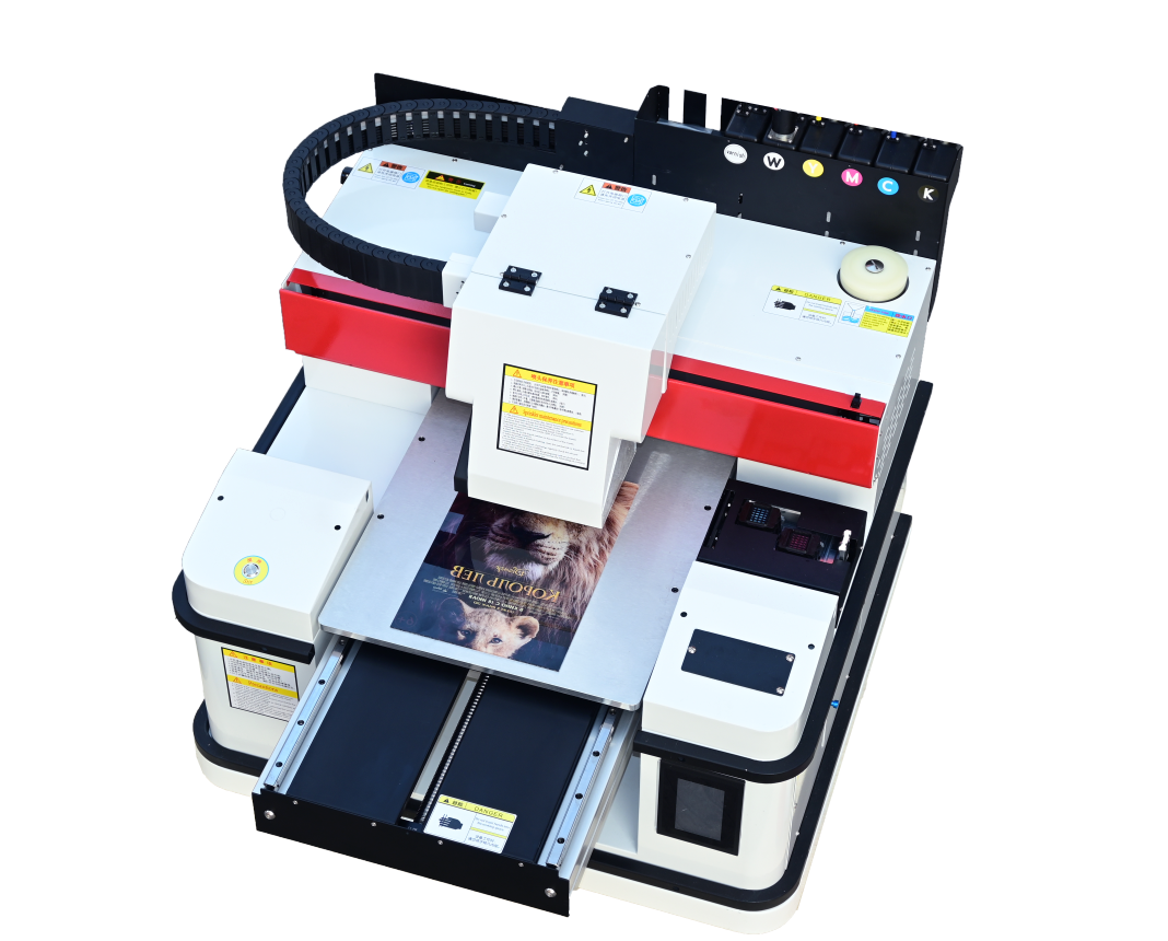 17 3D lenticular sheet printing machine A3  A2 uv flatbed printer  with 2pcs heads and size 33x60cm