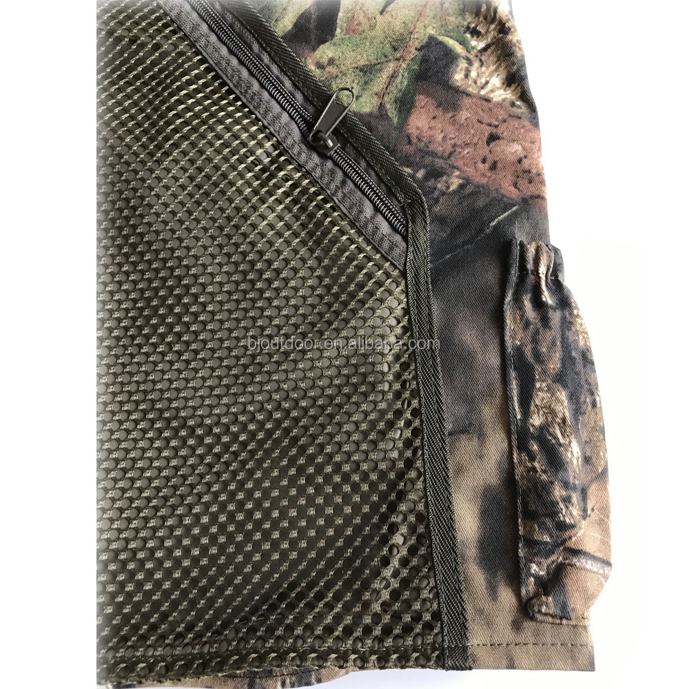 Professional Hunting orange camo outdoor vest from BJ Outdoor