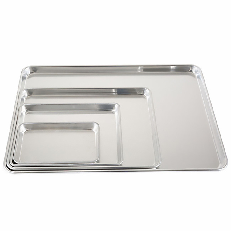 Stainless steel 304 oven baking tray transfer tray Stainless steel punching tray