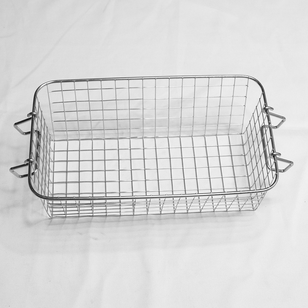 Manufacturers Custom Stainless Steel Metal Wire Mesh Cleaning Basket Sterilization Basket Food Storage Basket