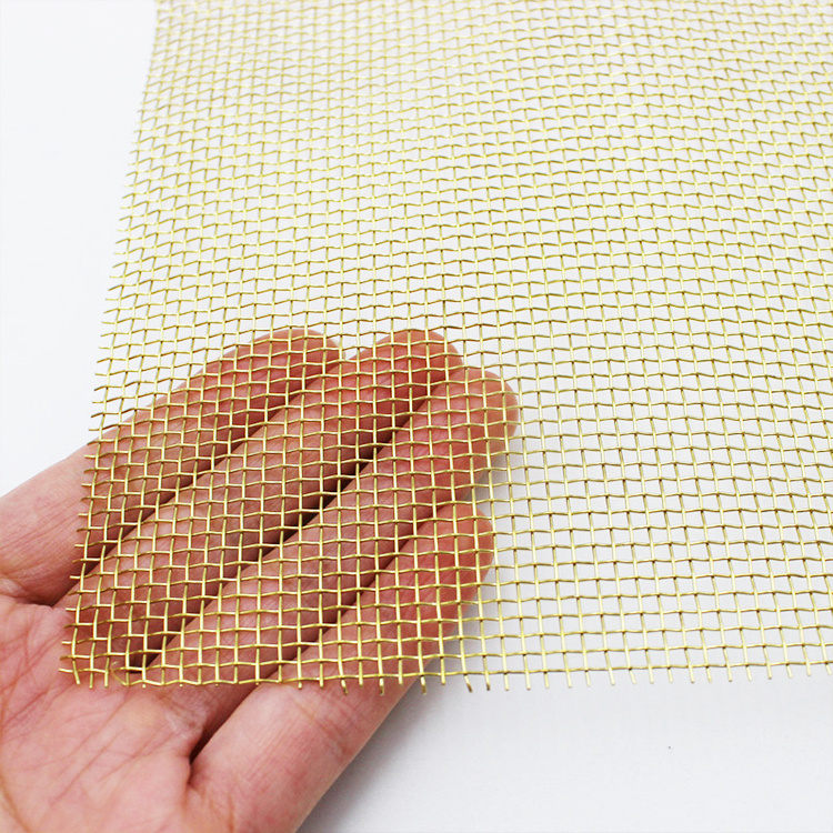 Customized brass wire mesh screens for Power generation/Insect Screens/Electronic security