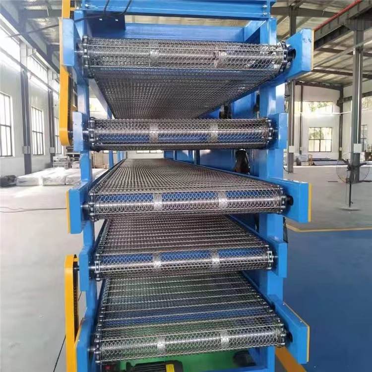 stainless steel wire mesh belt conveyor PVC belt conveyor modular plastic belt conveyor