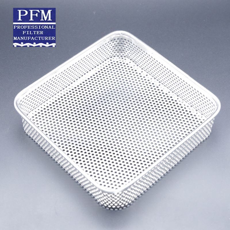 High quality stainless steel wire mesh food baking tray