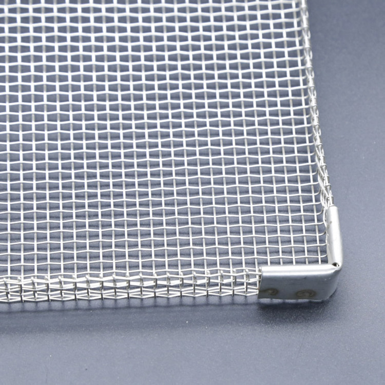 High quality stainless steel wire mesh food baking tray