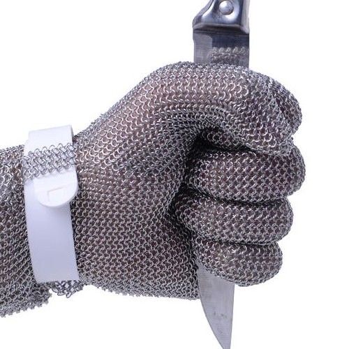 High quality Safety Cut Proof Protect Glove 100% Stainless Steel Metal Mesh Butcher Gloves