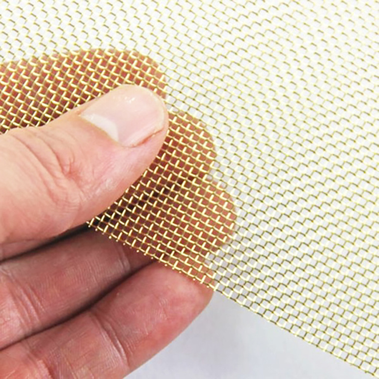 Customized brass wire mesh screens for Power generation/Insect Screens/Electronic security