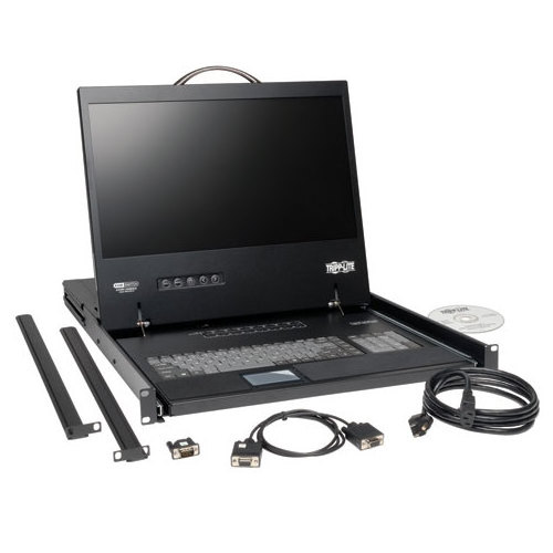 Brand New De ll KVM switch 16-p LCD Monitor, Keyboard