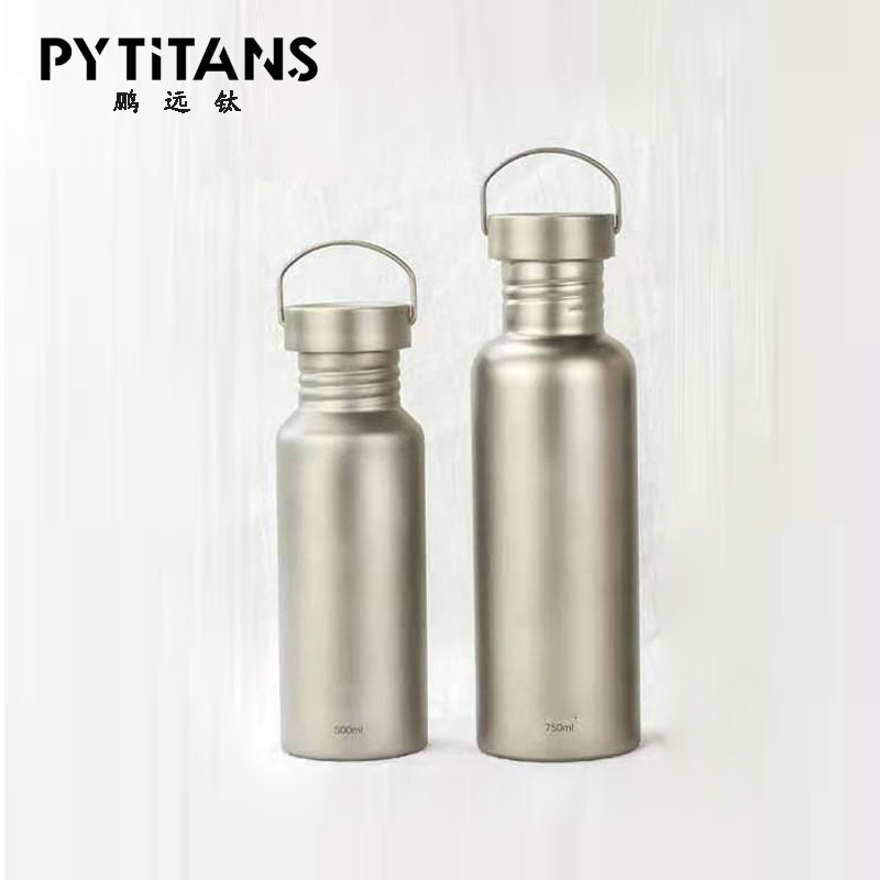 Hot Selling Titanium Bottle Portable Picnic Camping  Kettle 500ML PURE TITANIUM