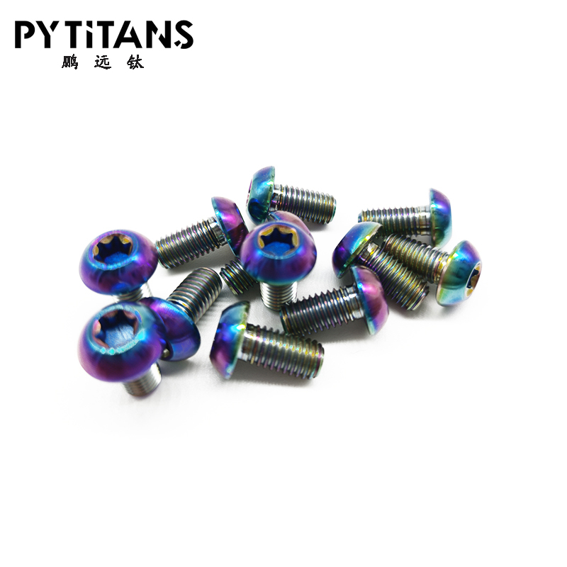 Warehouse outlet Titanium alloy flat roof umbrella head screw motorcycle disc brake modification