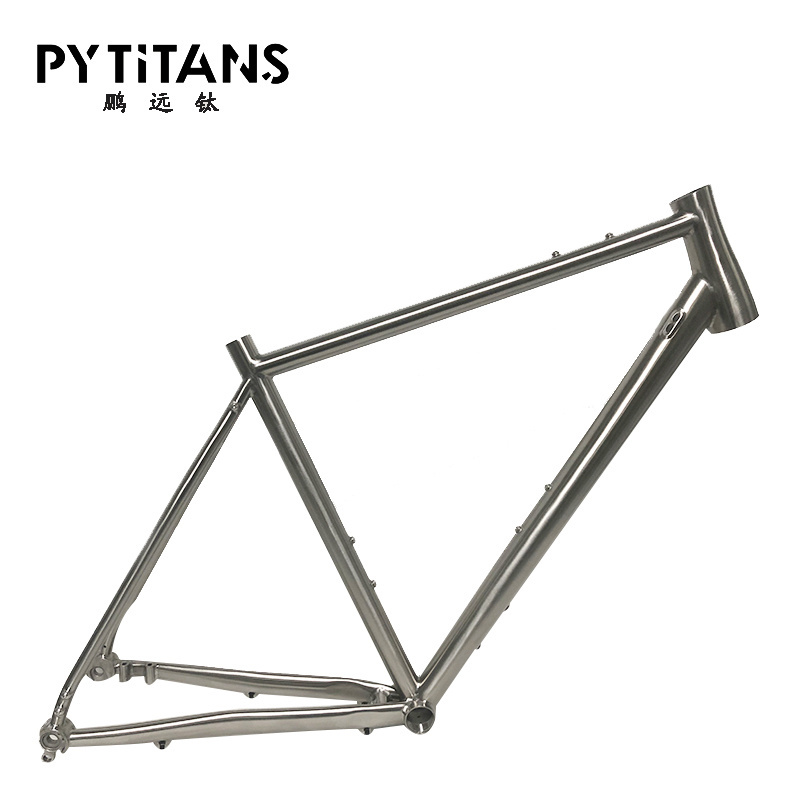 OEM Made GR9 Titanium Gravel Bike Frame Made in CHINA by pytitans