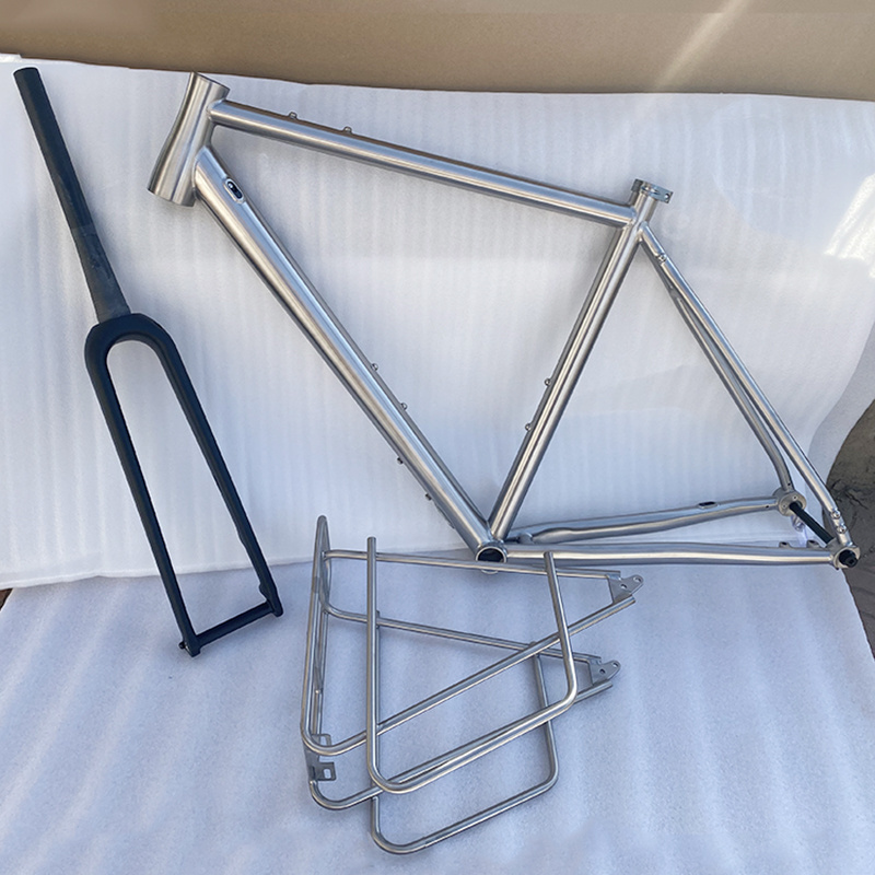 Factory directly supply Custom made titanium bike frame manufacturer in China for titanium bike