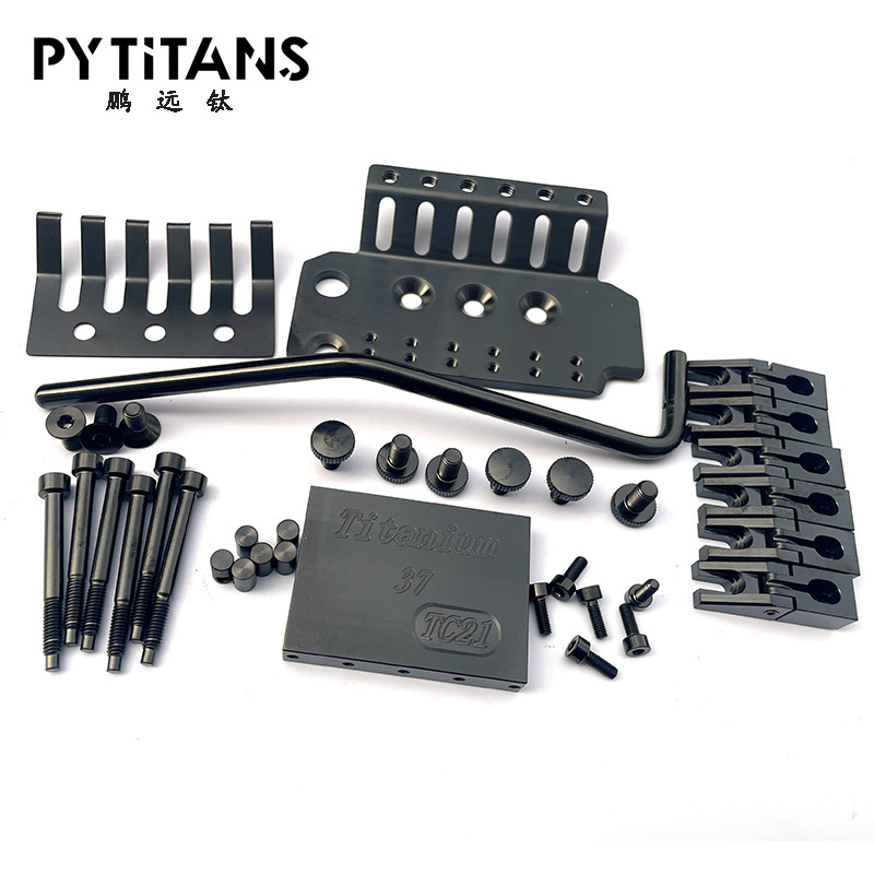 Titanium alloy guitar accessories support custom processing tremolo System