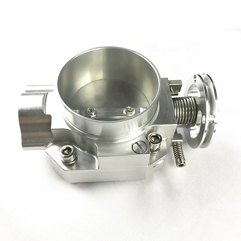 BJR High Quality Aluminum 75mm Racing Performance Parts Silver Billet Throttle Body